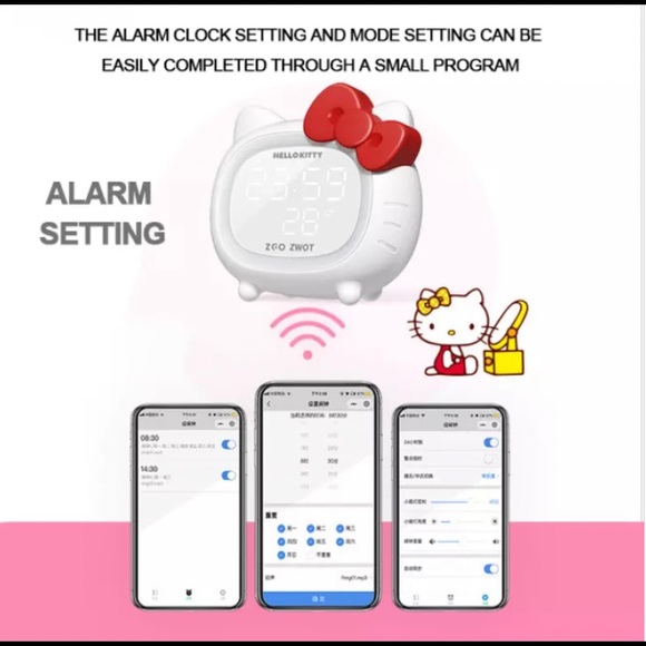 Hello Kitty clock - Picture 3 of 13